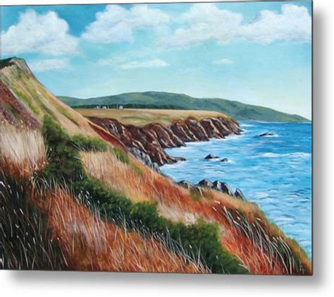 Shores Of Cape Breton Painting By Sharon Steinhaus