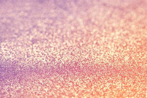 Pink Gold Glitter Texture Sparkling Paper Background Abstract Twinkled