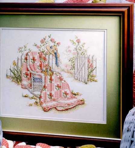 Peony Paradise Quilts From The Garden A Cross Stitch Pattern By