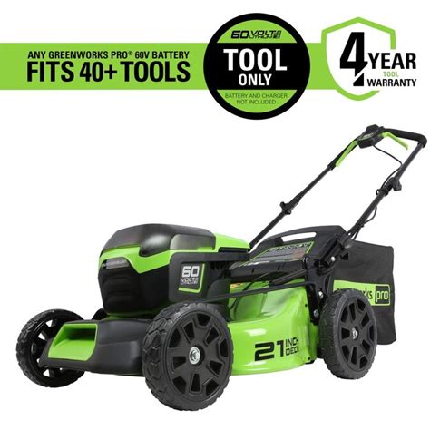 Greenworks Pro 60v Gen Ii Mower Tool Only In The Cordless Electric