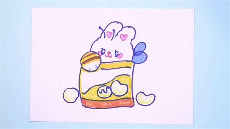 给你闺蜜画出黄油蜂蜜味薯片可爱简笔画视频教程零食大礼包绘画手帐本 腾讯视频
