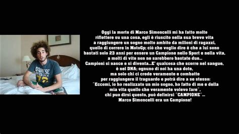 Marco Simoncelli Rip 1987 2011 Youtube