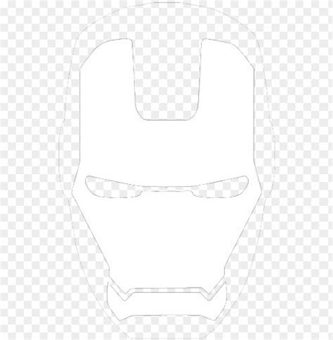 Iron Man Mask Clipart Black And White Iron Man Mask Coloring Get