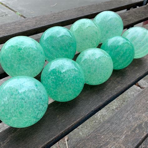 the jade set now available blown glass balls for indoor or outdoor decor small decorative art
