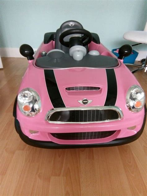 Kids Electric Car Pink Mini Cooper In Stoneycroft Merseyside Gumtree