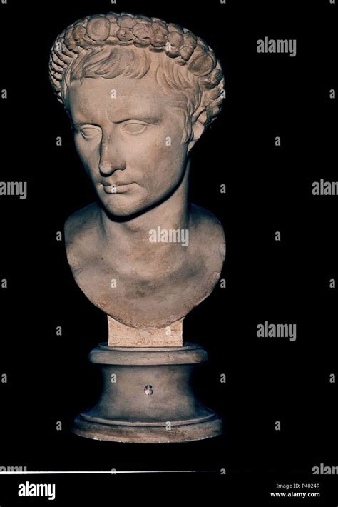 Busto Del Emperador Augusto 63 Ac14 Dc Escultura Romana 27 Ac14 Dc
