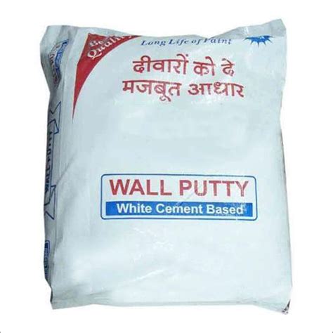 Wall Putty Bags At Best Price In Ahmedabad Kgb Corporation