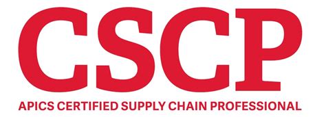 Certified Supply Chain Professional Cscp