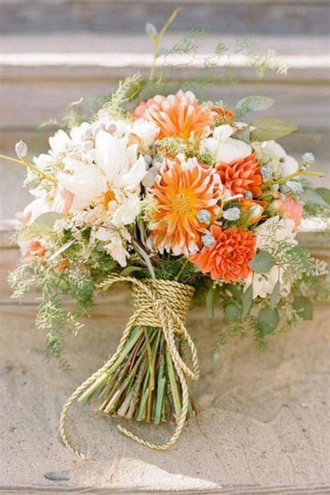 Bouquetflower 15 Beautiful Fall Wedding Bouquets 2402491 Weddbook