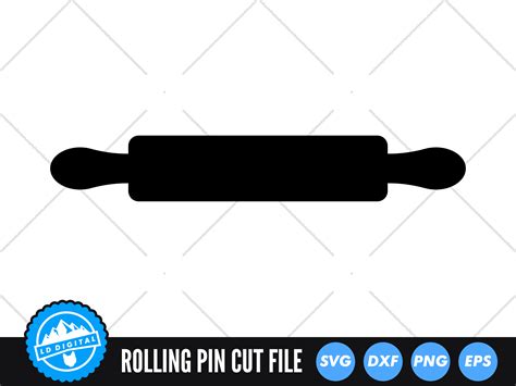 Rolling Pin Svg Baking Utensils Svg Graphic By Lddigital · Creative
