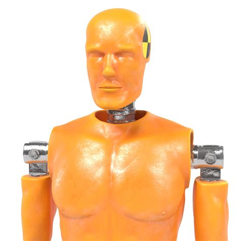 Crash Test Dummy 3D Model 149 3ds Dae Obj Unknown Fbx Blend