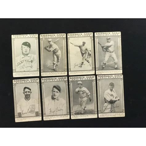 Bid Now 13 1948 Baseball Exhibit Cards With Cy Young December 1 0121 500 Pm Est