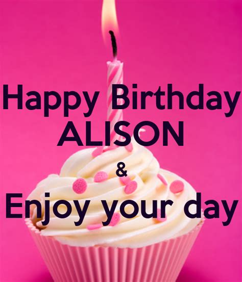 Happy Birthday Alison Meme