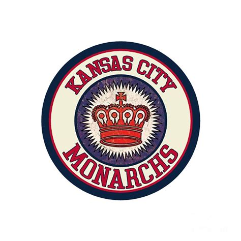 Kansas City Monarchs Negro League Retro Logo Digital Art By Spencer