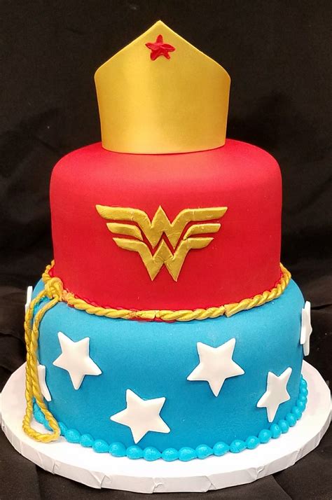 Wonder Woman Cake Cool Birthday Cakes Cake Wonder Woman Cake