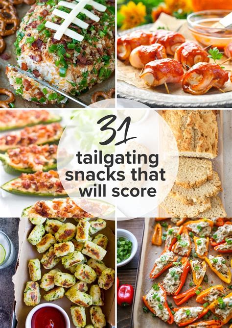 31 Tailgating Snacks That Will Score Flavor The Moments