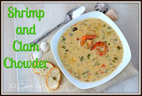 Kitchen Simmer Shrimp And Clam Chowder