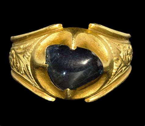 Ancient To Post Medieval History Medieval Ring Representing The Love Affair Of The