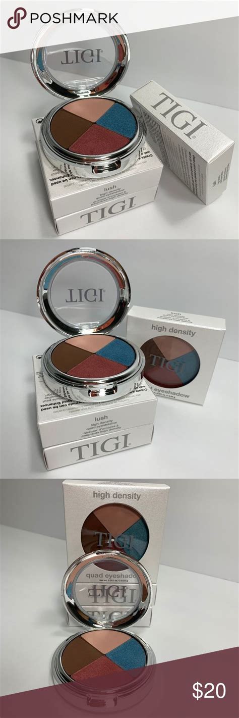 New Tigi High Density Quad Eyeshadow Lush Pc Beauty Creations