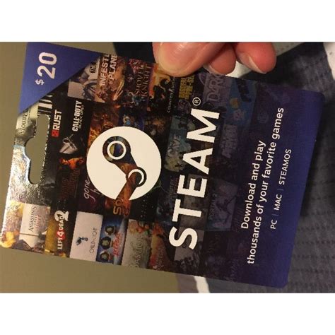 20 Steam T Card Pin Scratch Off Area Intact Steam Cartões De