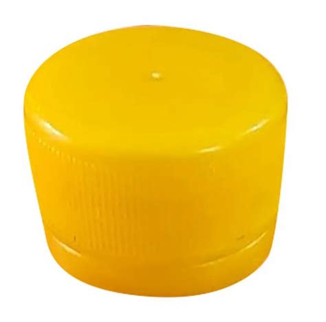 Round Yellow Plastic Bottle Cap For Edible Oil At Rs 033 In Ludhiana