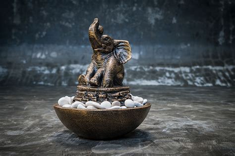 Sitting Elephant Table Fountains Supplier Bali Stonework Asia