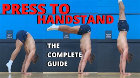 press to handstand beginners guide youtube