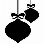 Svg Christmas Ornament Vector Shapes Icon Bow