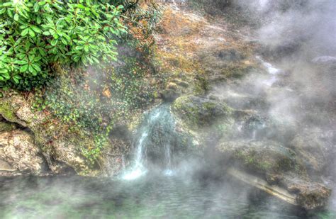 Springs Flowing Down In Hot Springs Arkansas Image Free Stock Photo