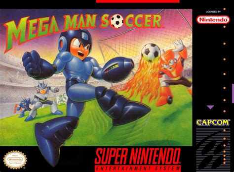 Mega Man Soccer SNES Super Nintendo