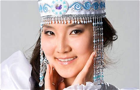 Yakutia Beauty Queen Of Yakutia Traditional Costume Of Yakutia