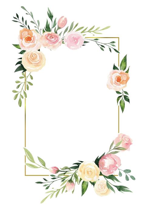 Pink Botanical Wreath Bridal Shower Invitation Template Greetings Island Floral