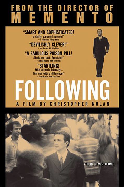 El Gabinete De Cinemagnificus Following De Christopher Nolan 1998