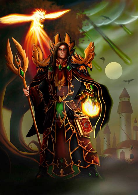 Blood Elf Mage World Of Warcraft By Josuevillamar On Deviantart