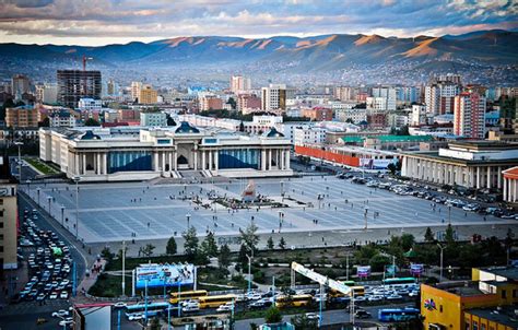 Ulaanbaatar The Capital Of Mongolia Depending On Time Of Arrival And