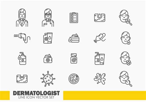 Dermatología Iconos Vector Descargue Gráficos Y Vectores Gratis