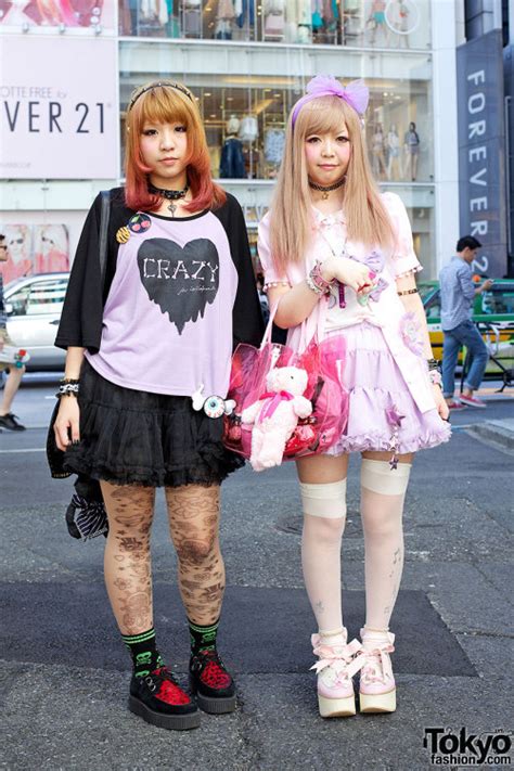 Girls Cute Fashion Japan Japanese Kawaii Rock Style Friends Model