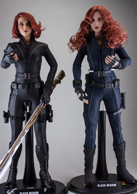 Winter Soldier Hot Toys Black Widow Figure Photos And Pre