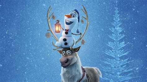 Desktop Wallpaper Olafs Frozen Adventure Animation Movie Snowman