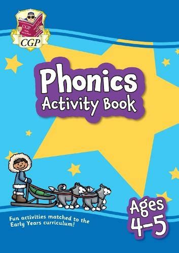 New Phonics Activity Book For Ages 4 5 Reception Perfect For
