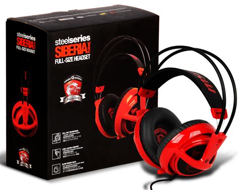 Steelseries Siberia V2 Headset Now Bearing Msi Gaming Logo