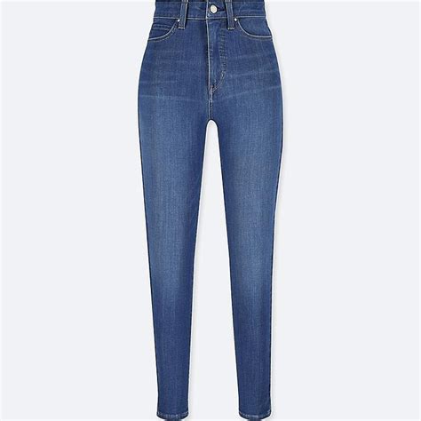 Women Ultra Stretch High Rise Ankle Jeans Uniqlo Uk