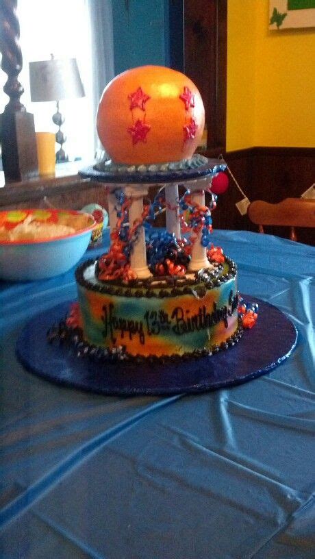 Best cakes for dragon ball z fans. Custom Dragonball Z cake | Dragonball z cake, Cake, Grooms ...