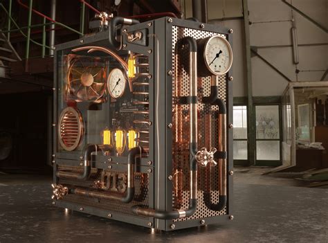 Steampunk Computer Modding 3d Concept By On Dribbble