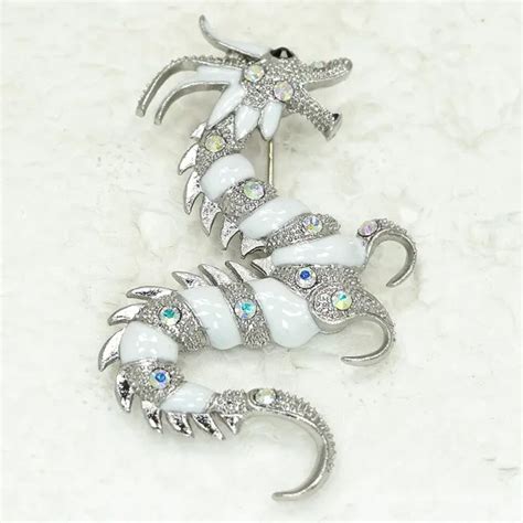 Rhinestone Enamel Dragon Pin Brooches C366 F In Brooches From Jewelry