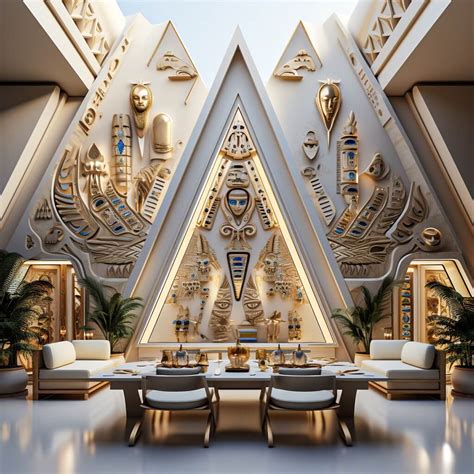 Modern Egyptian Palace For The Descendanfuturistic