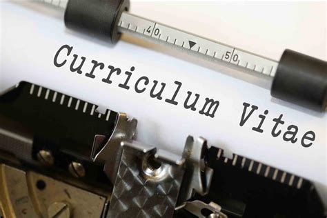 A curriculum vitae or cv (and sometimes called a vita) is an academic resume that highlights your scholarly accomplishments. Curriculum Vitae - Typewriter image