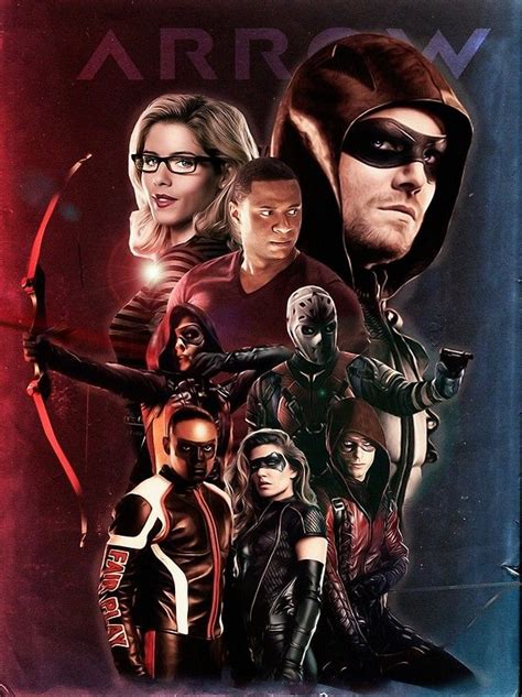 Arrow Season 6 Poster By Rominagodoy Oliver Queen Arrow Arrow