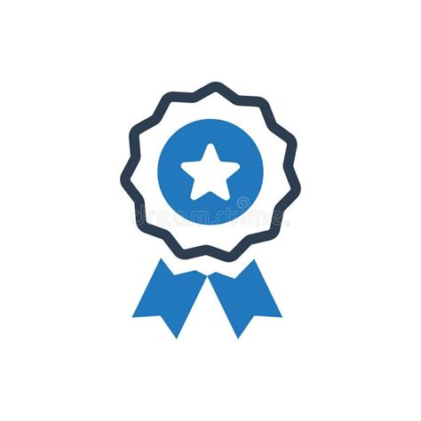 Achievement Badge Icon Stock Vector Illustration Of Symbol 111769943