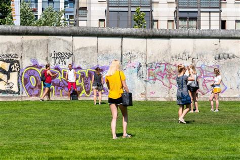 View Of The Berlin Wall Memorial In Berlin Germany Editorial Photo